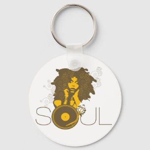 Porte-clés Porte - clé de musique Soul