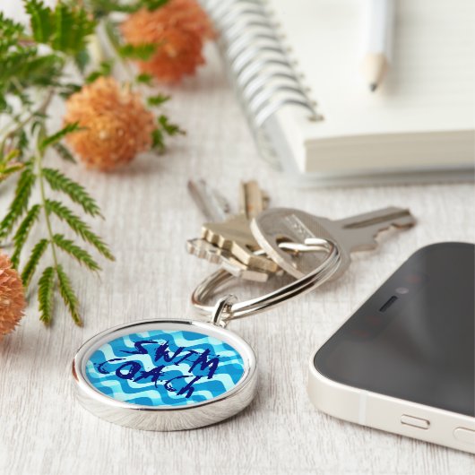 PORTE-CLÉS PORTE - CLÉ DE NAGE (Côté)