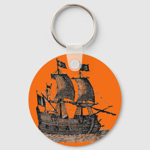 Porte-clés Porte - clé de navire pirate