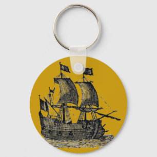 Porte-clés Porte - clé de navire pirate