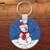 Porte-clés Porte - clé de neige (Recto)
