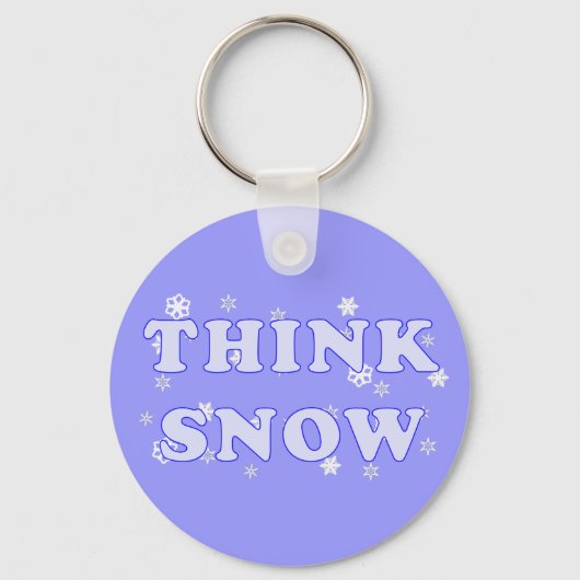 Porte-clés Porte - clé de neige (Recto)