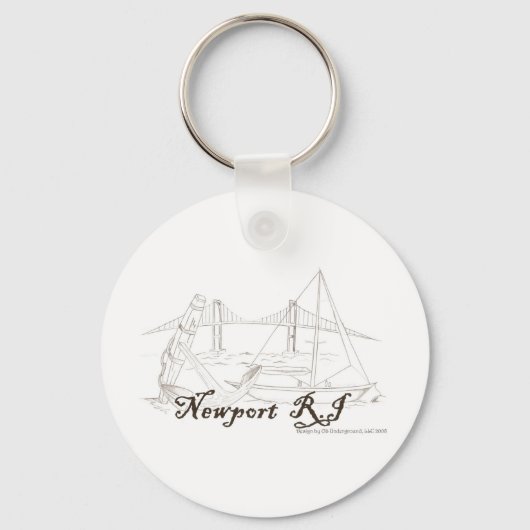 Porte-clés Porte - clé de Newport RI (Recto)