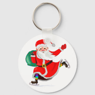 Porte-clés Porte - clé de Noël père Noël
