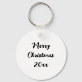 Porte-clés Porte - clé de Noël Pudding (Verso)