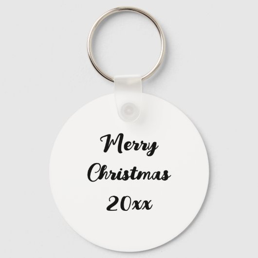 Porte-clés Porte - clé de Noël Pudding (Verso)