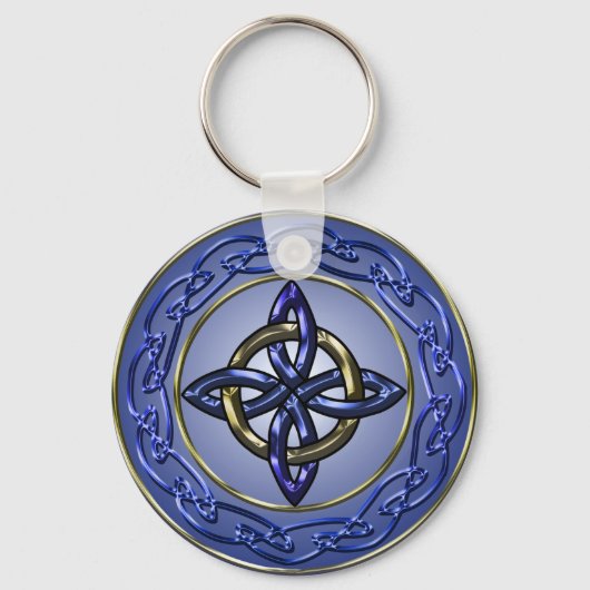 Porte-clés Porte - clé de noeud éternité (Recto)