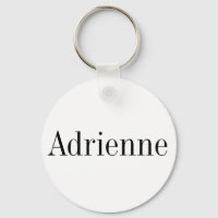Porte - clé de nom Adrienne