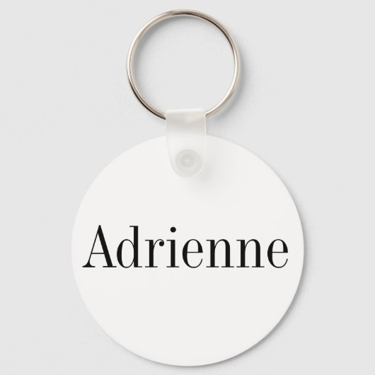 Porte-clés Porte - clé de nom Adrienne (Recto)