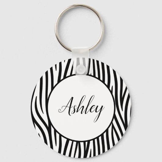 Porte-clés Porte - clé de nom personnalisé (Recto)