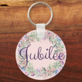 Porte-clés Porte - clé de nom personnalisé (Recto)