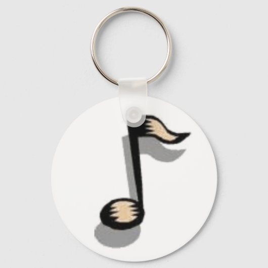 Porte-clés Porte - clé de note de musique (Recto)