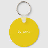 Porte-clés Porte - clé de notes de fruits - Ananas - La chanc (Verso)