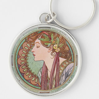Porte-clés Porte - clé de Nouveau d'art de laurier d'Alphonse