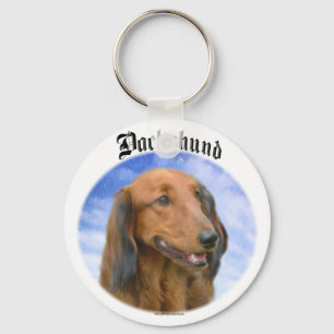 Porte-clés Porte - clé de nuages Dachshund