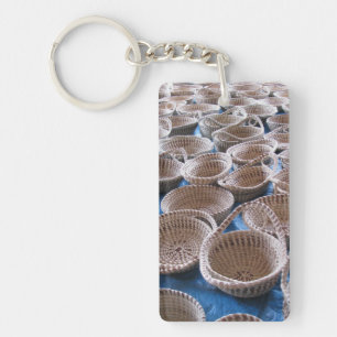 Porte-clés Porte - clé de paniers de Sc Sweetgrass de