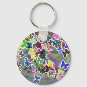 Porte-clés Porte - clé de papillon