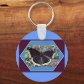 Porte-clés Porte - clé de papillon de deuil (Recto)