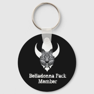 Porte-clés Porte - clé de paquet de belladone