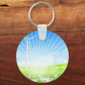 Porte-clés Porte - clé de parc éolien (Recto)