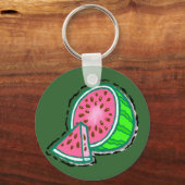 Porte-clés Porte - clé de pastèque (DARK) (Recto)