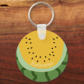 Porte-clés Porte - clé de pastèque de fruits (Verso)