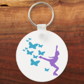 Porte-clés Porte - clé de patinage sur glace (Recto)
