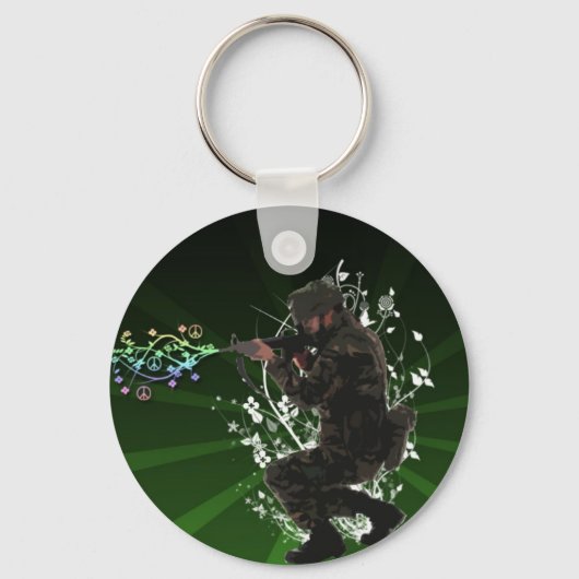 Porte-clés Porte - clé de Peace Blaster (Recto)