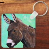Porte-clés Porte - clé de peinture Donkey (Verso)