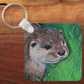 Porte-clés Porte - clé de peinture Little River Otter (Recto)