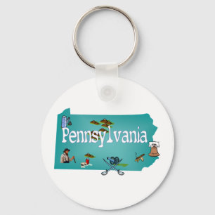 Porte-clés Porte - clé de Pennsylvanie