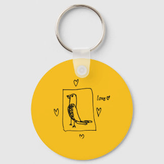 Porte-clés Porte - clé de perruque