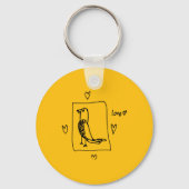 Porte-clés Porte - clé de perruque (Verso)