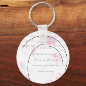 Porte-clés Porte - clé de philosophie du hijab (Recto)