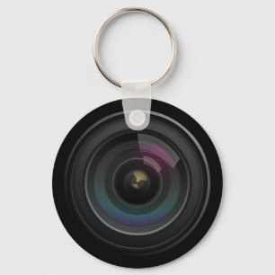 Porte-clés Porte - clé de photographe d'objectif de caméra