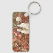 Porte-clés Porte - clé de photos de champignons (Verso)