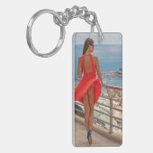 Porte-clés Porte - clé de photos de vacances Windy (Devant gauche)