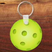 Porte-clés Porte - clé de Pickleball - Vert (Recto)