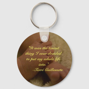 Porte-clés porte - clé de pieds de bébé