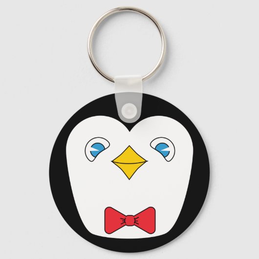 Porte-clés Porte - clé de pingouin Bowtie (Recto)