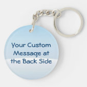 Porte-clés Porte - clé de pingouins à neige (Dos)