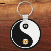 Porte-clés Porte - clé de piscine YinYang (Recto)