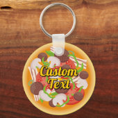 Porte-clés Porte - clé de pizza (Recto)
