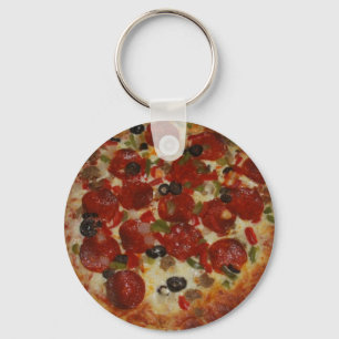 Porte-clés Porte - clé de pizza