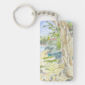 Porte-clés Porte - clé de plage de Marie Galante