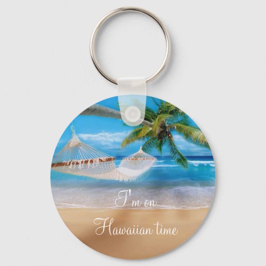 Porte-clés Porte - clé de plage tropical (Recto)