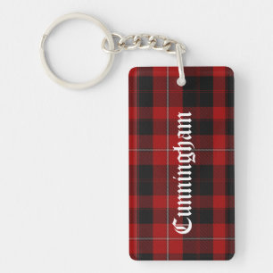 Porte-clés Porte - clé de plaid personnalisé Cunningham Tarta