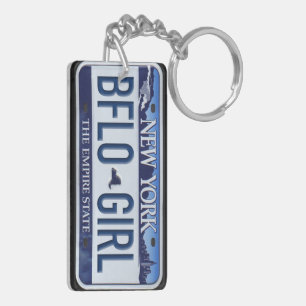 Porte-clés Porte - clé de plaque de licence New York PERSONNA