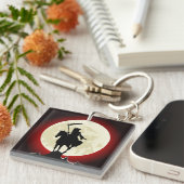 Porte-clés Porte - clé de Pleine lune de faucheuse Grim (Devant Droit)