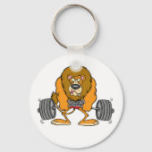 Porte-clés Porte - clé de poids de levage Lion (Recto)